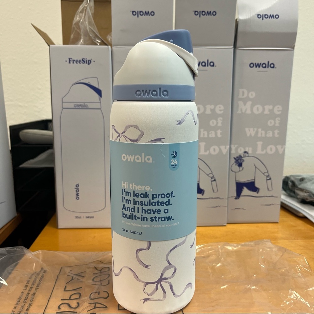 Owala 32 oz Ribbon Design – Brand New!